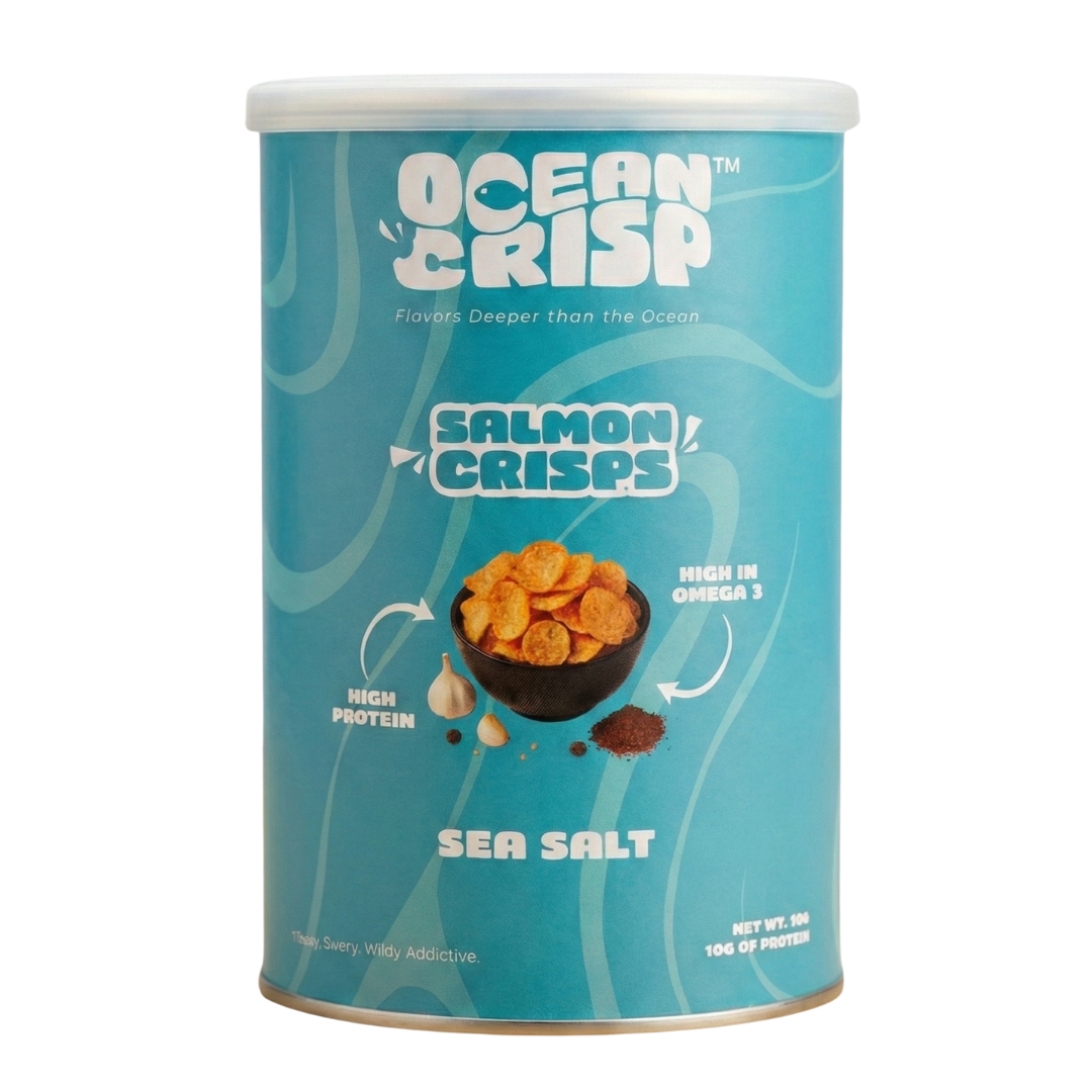 Ocean Crisp - Sea Salt Salmon Crisps